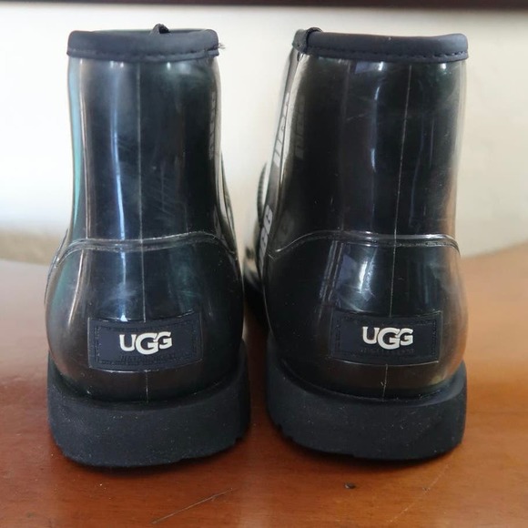 UGG Classic Clear Mini Ankle Winter Boots Womens Size 5 - Picture 5 of 5
